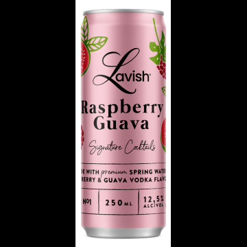 Lavish Raspberry Guava Signature Cocktail